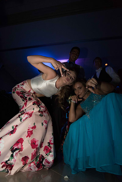 Students get down at Prom