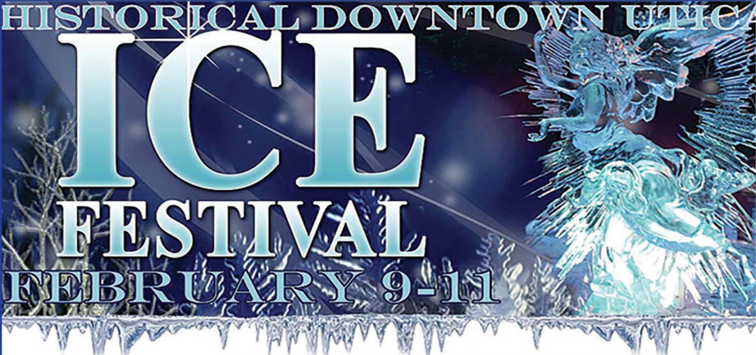 BREAKING ICE Downtown Utica hosts ice festival Arrow