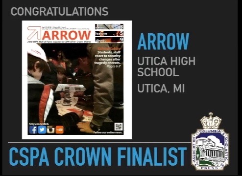 Arrow named CSPA Crown Finalist