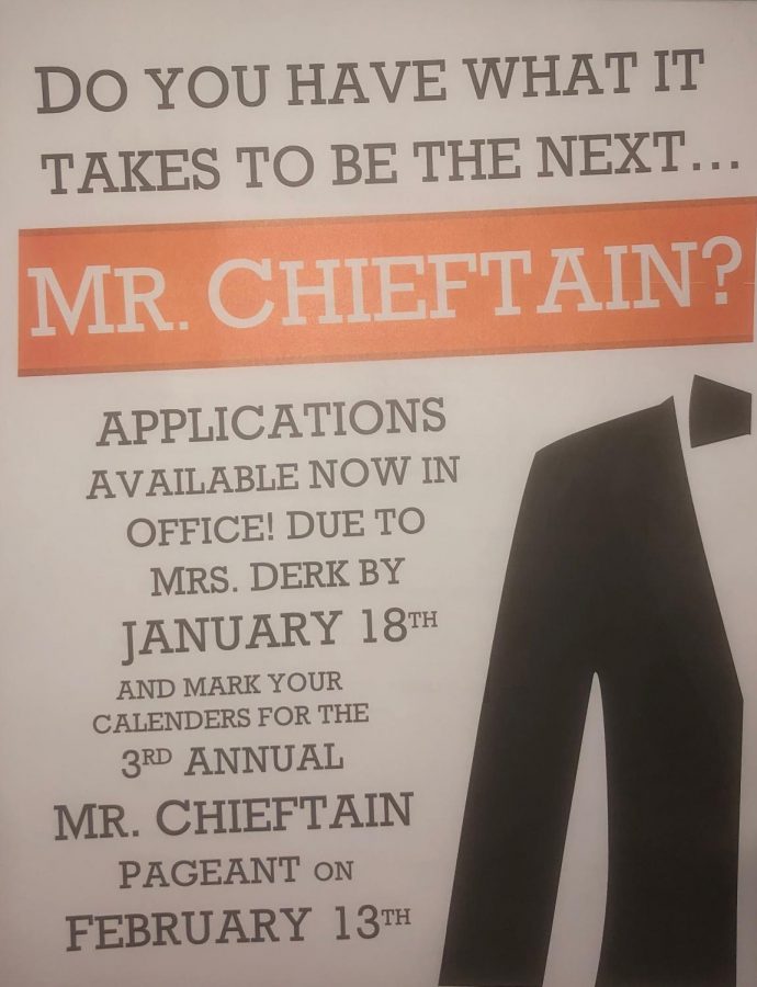 Mr. Chieftain 2019 on the clock