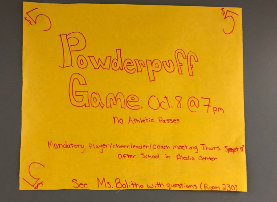 Powderpuff game scheduled