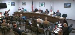 Uticas city council discussing the marihuana ordinance. 