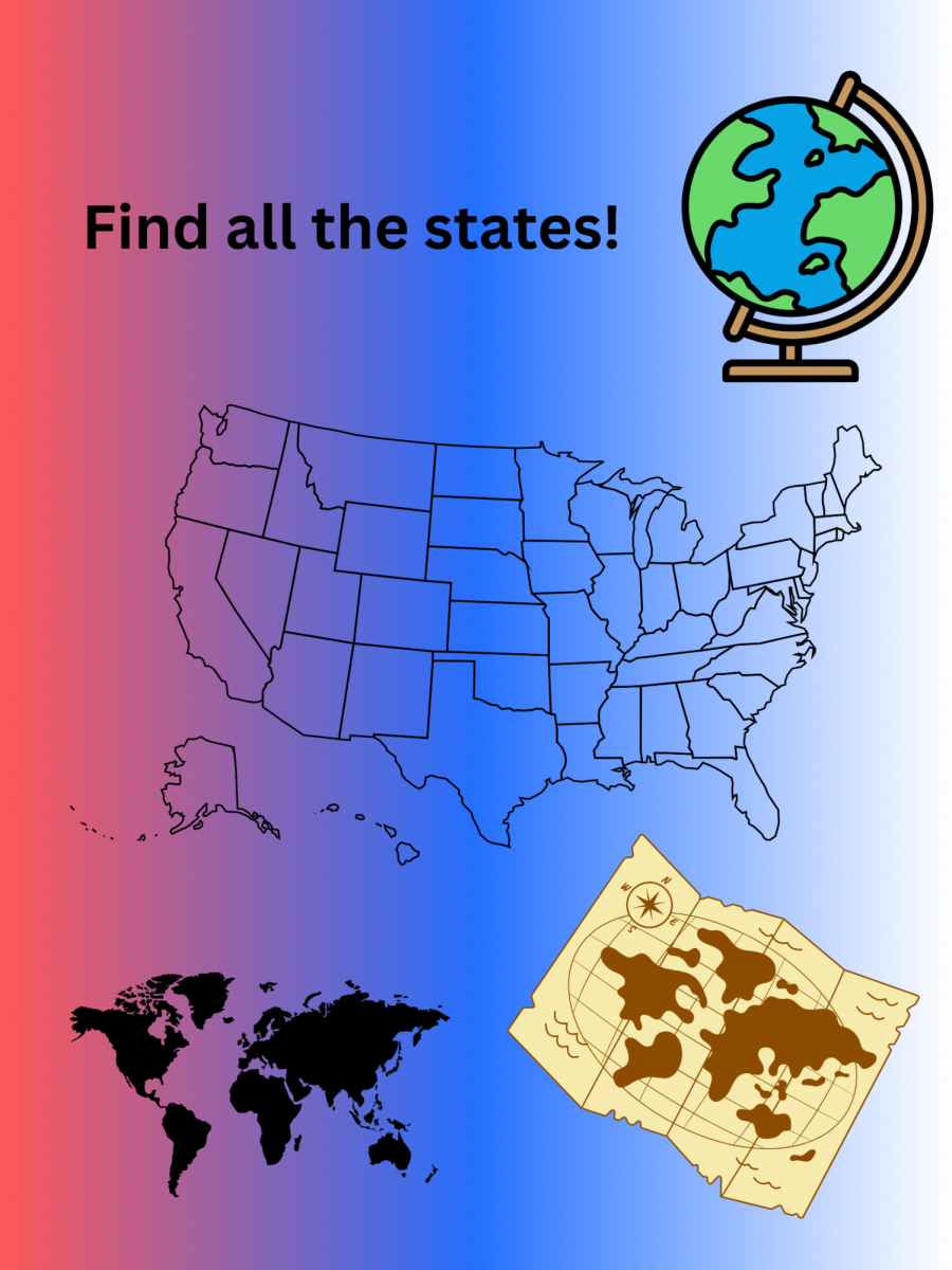 The US States Word Search