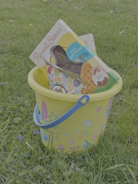 A Basket full of easter eggs