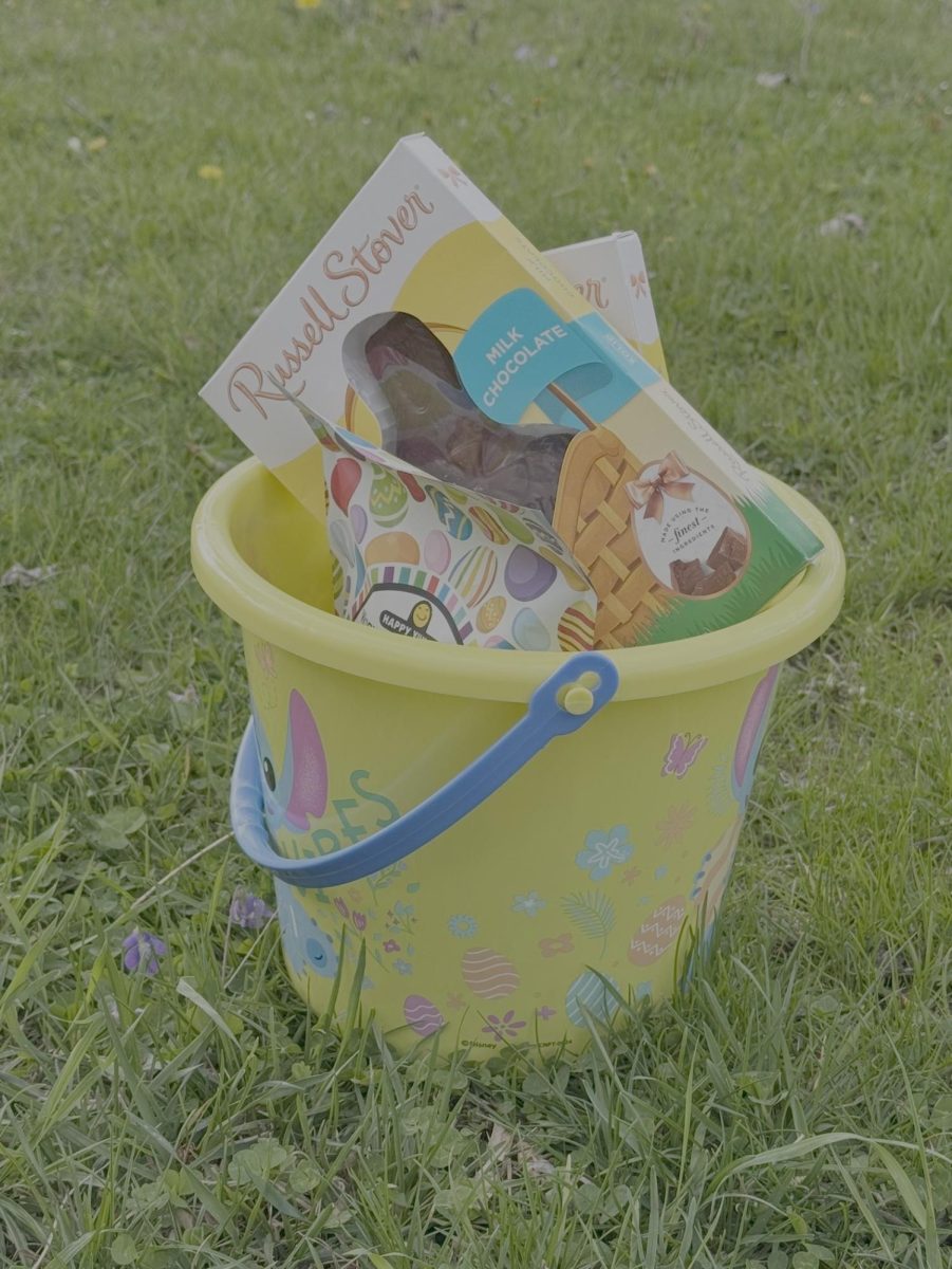 A Basket full of easter eggs