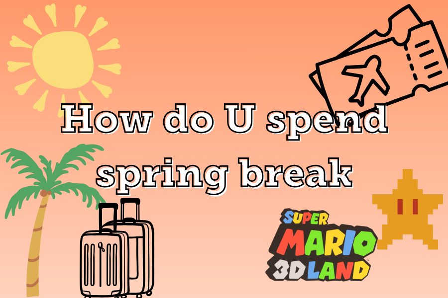 With the end of quarter 3, students spend their spring break relaxing at home and traveling.